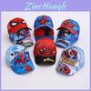 Kids Spider Man Character Baseball Cap With Sunshade And Breathable Fabric For Daily Use