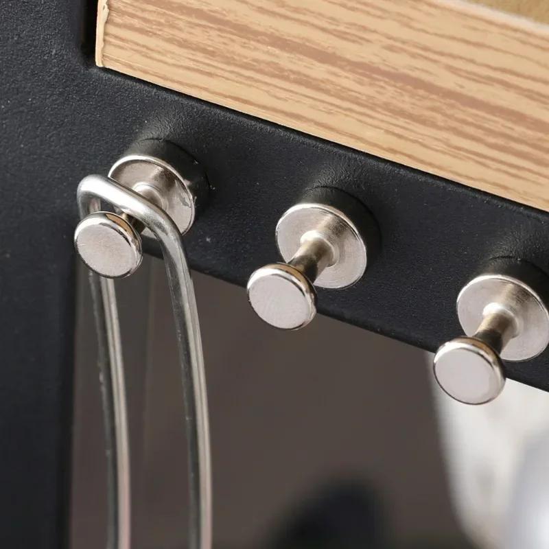 24/2PCS Neodymium Magnetic Thumbtacks Suction Cup Strong Magnet Push Pin for Refrigerator Whiteboard Kitchen Office Magnets Hook