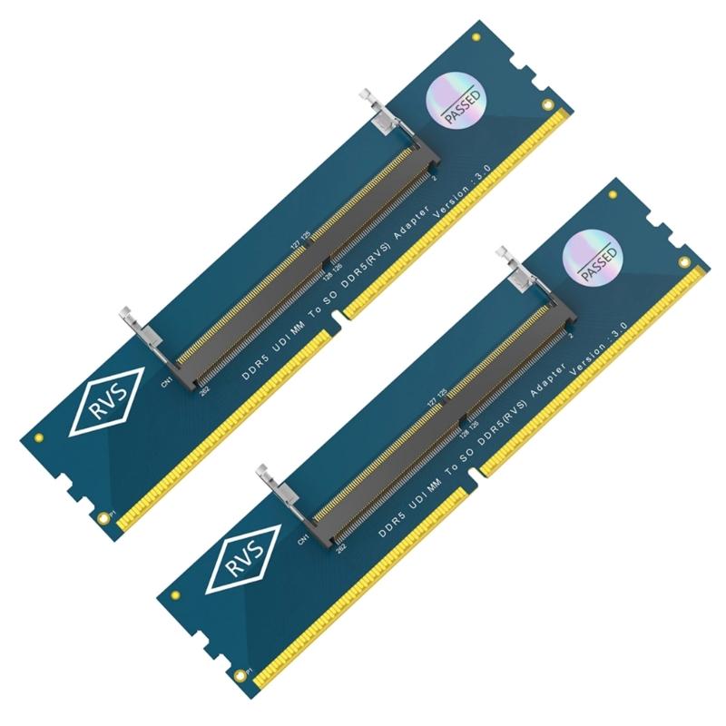 

1Pair Converters Transforming SO DDR5 Memory Cards to DDR5 U DIMM for Desktop Computers with 6 Layer Design and JEDEC Compliance 1