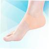 Silicone Heel Protector with Moisturizing Gel Sleeves for Dry Cracked Heels and Callus Prevention