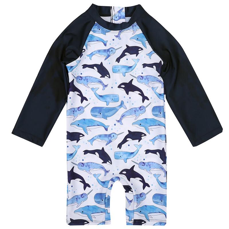 Boys  Shark One-Piece Swimsuit