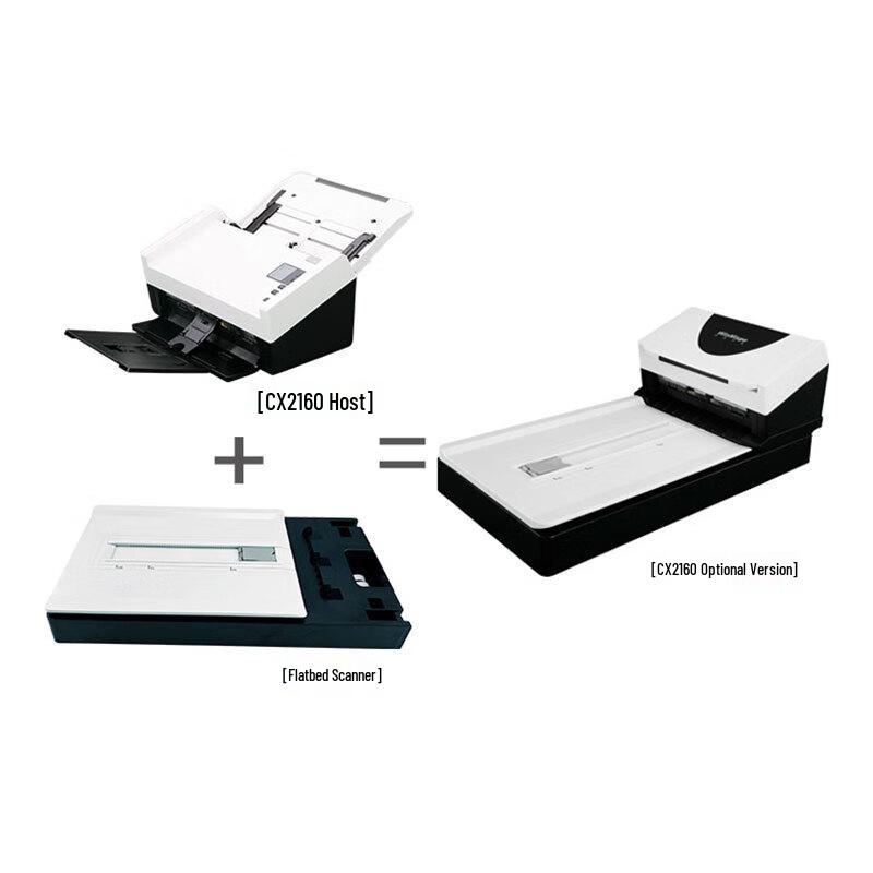 Yingsource CX2160+FB60 Color Dual-Platform Scanner CN plug (adapter included)