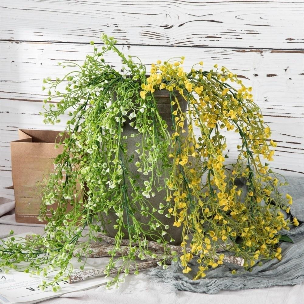 Plastikowe Sztuczne Rośliny Pnącze Realistyczne Sztuczne Rośliny Pnącze Symulacja Zieleni Dekoracja Domu