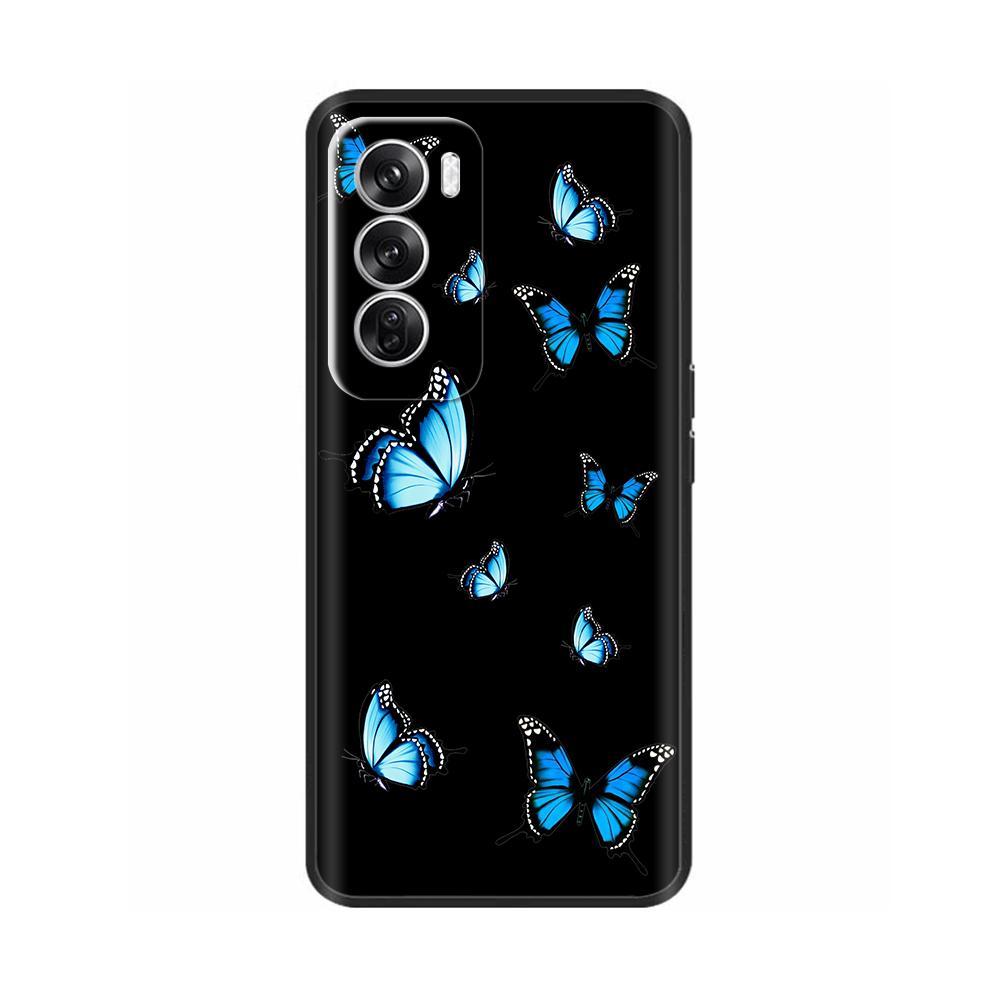 Luxury Painted Case For OPPO Reno 12 Pro Back Cover Silicone Phone Case For OPPO Reno 12 Reno12 Pro 5G Protective Shell Capas