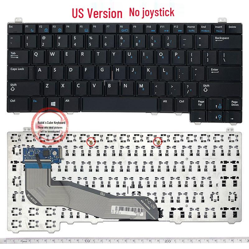 Compatible Keyboard for DELL Latitude E5440, 9510 & 9520 2-in-1 (Model Y4H14)