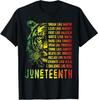 Juneteenth Shirt Dream Like Leaders Black History Women Men T-Shirt