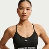 Nike Pro Sports Underwear Women's Black/White Crew Neck Moderate