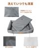 EMME Waterproof Dog All Easy to Pet Sofa for Dogs and Durable Oxford Suitable for Small and Medium Pet L Bed, Seasons, Washable, Clean, Cats, Fabric,