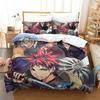 Food Wars Shokugeki no Soma Yukihira Diner Chef Characters HD Print Bedding Set Duvet Cover + 2 Pillowcases Polyester Anime Room