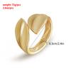 Chunky Punk Exaggerated Gold Plated Color Wide Leaf Large Opening Bracelet for Women Girls Daily Party Metal Jewelry