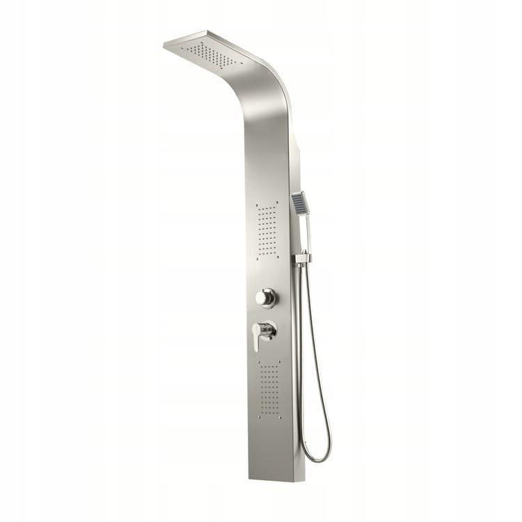 Shower panel tap - Nickel plated