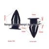 Universal Car Door Panel & Sill Clips for BMW/Mercedes-Benz