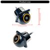 Car Backup Camera Rear View Camera 1080P Clear Interference Resistant 170 Degree Wide Angle Reversing Camera