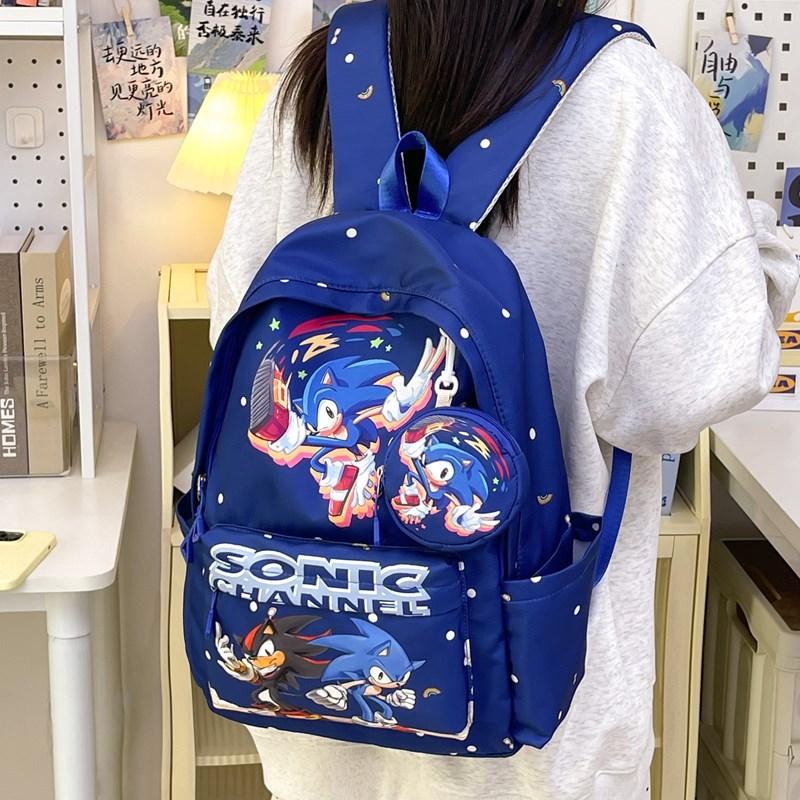 Large Capacity Primary School Students Make-Up Schoolbag Cartoon Cute Foreign Style Printing Boys And Girls Backpack Children'S Backpack