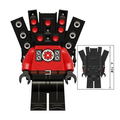 Toilet Man Building Blocks  Accessories Figures Toy