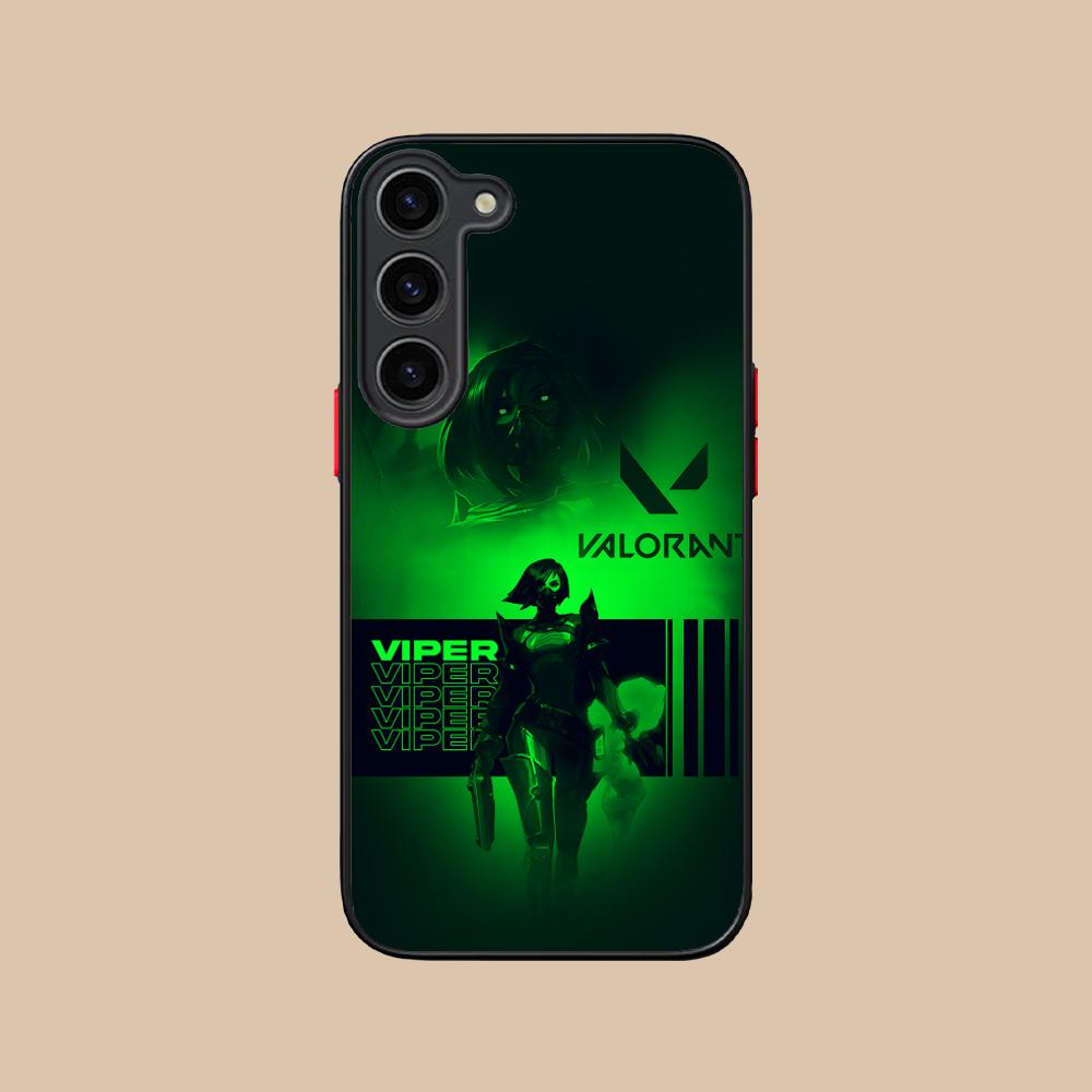 Valo Viper Phone Case for Samsung Galaxy S26 S25 S24 S23 S22 S21 Plus FE Ultra Skin Feel Shockproof Cover