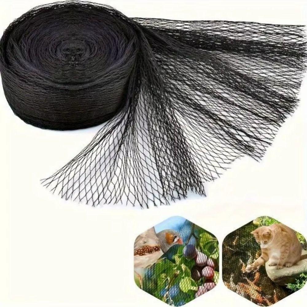 Heavy Duty Braided Cord Netting Reusable Bird Protection Mesh Animal Fence Garden Net Deer Fence