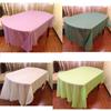 Plastic Disposable Solid Color Party Tablecloth Birthday Party Wedding Tablecloth Rectangle Desk Cloth Decorates Environmentally