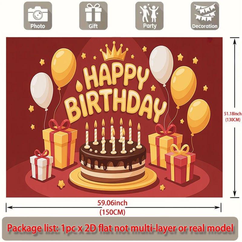 Party Backdrop New Year Flat Weddings Parties Cursive Lettering Birthdays Coming Ceremonies Event Photo Background Front Door Decor