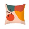 Ins Nordic Simple Abstract Morandi Pillow Cover Peach Skin Cushion Cover Office Sofa Cushion Cover