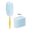 31Pcs/Set Dust Brush Microfiber Duster with 30 Replacement Pads Short Handle Heavy-Duty Fluffy