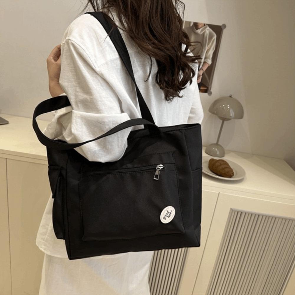 Korean Women's Shoulder Bag Light Weight Student Handbag Trendy Large Capacity Tote Bag Ladies