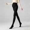 Leggings molletonnés de maternité: Coton Rayé, Collants de Soutien pour Printemps/Automne