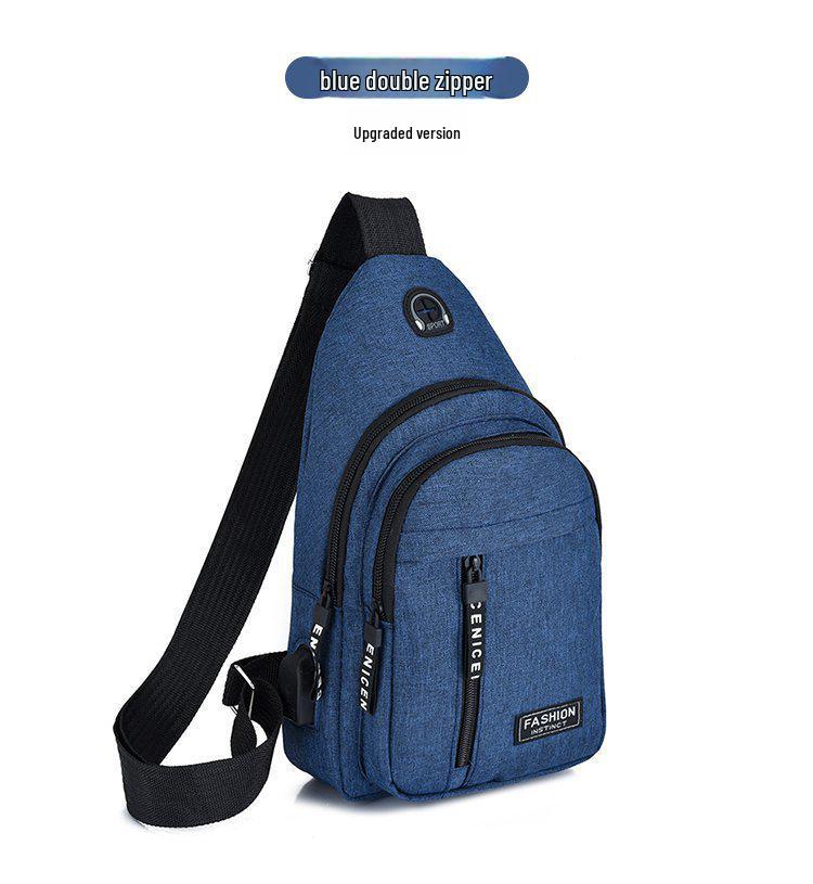 2023 Men's Oxford Chest Bag: Multi-functional Sports Outdoor Shoulder & Messenger Backpack