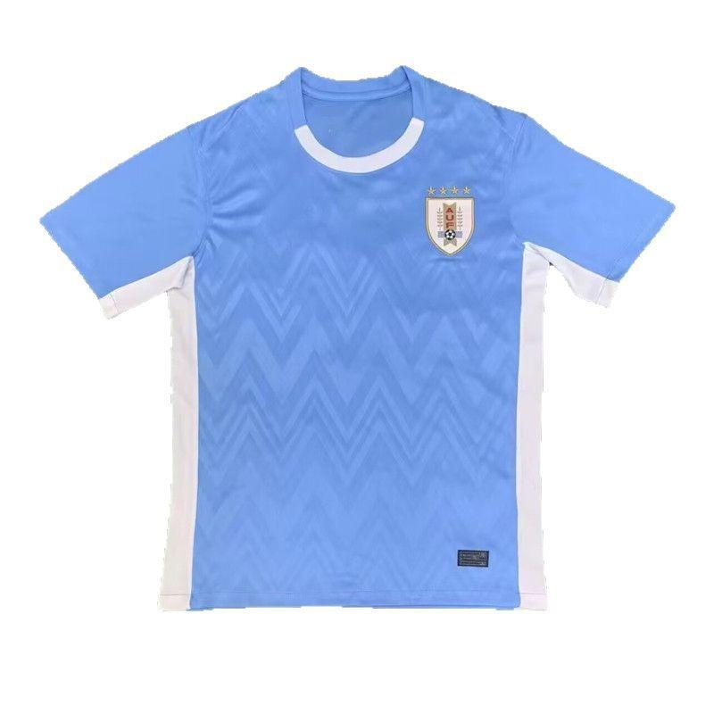 Mens Uruguay National Team Home Away Soccer Jersey 2025-2026 Season Short Sleeve Football Shirt Adults