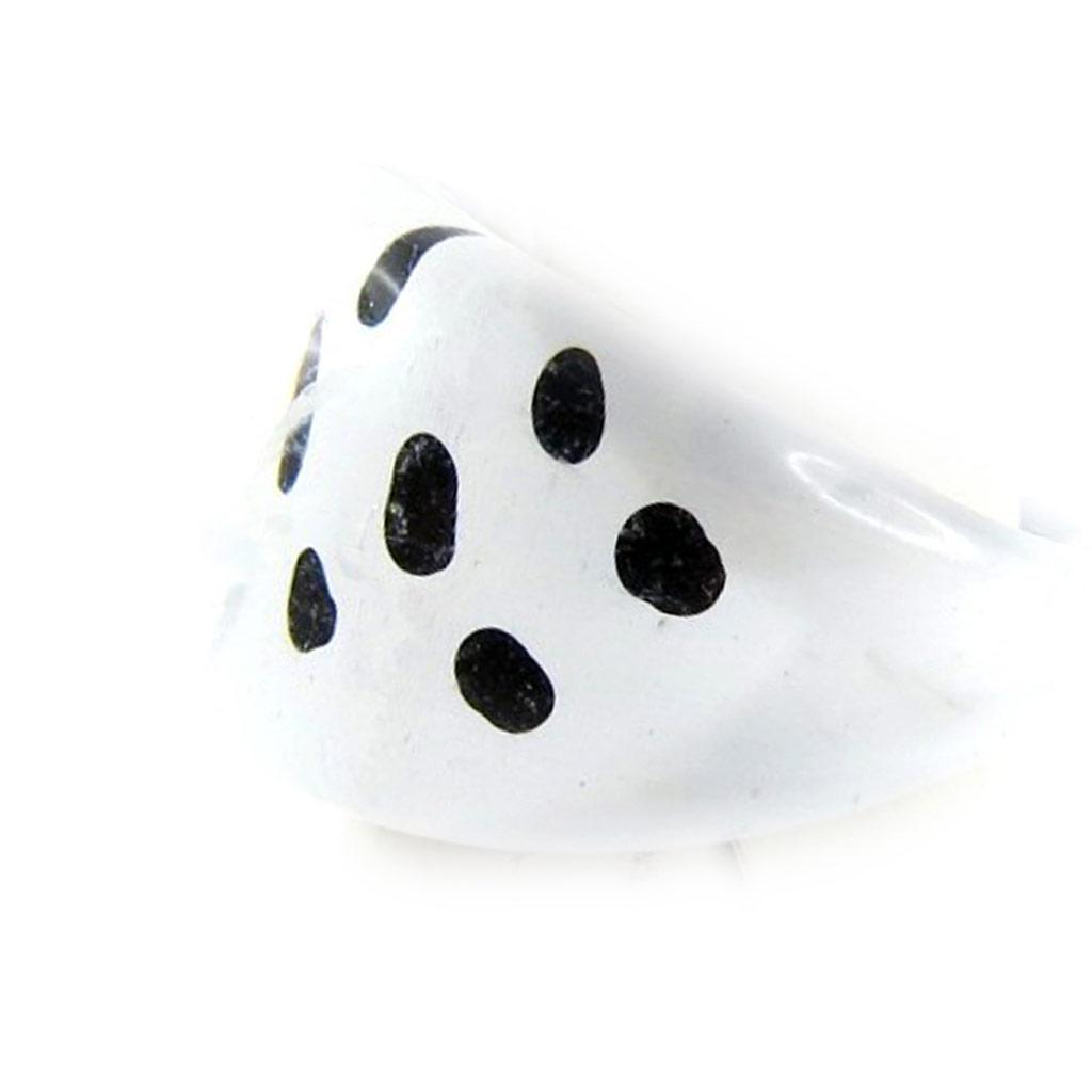 'Happy Days' Ring Hvit