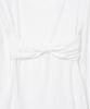 MILLO WOMEN Bustier Shirred T-Shirt [White]