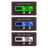 Autobatterie Ladezustandsanzeige 12V 24V 36V 48V 60V 72V Lithiumbatterie Kapazitätsmesser Tester Anzeige LED Tester Voltmeter