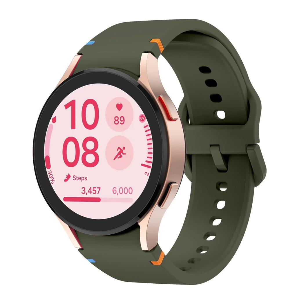 No Gaps 20mm Silicone Band for Samsung Galaxy Watch 7 6 4 Classic 42mm 46mm 43mm Strap for Galaxy Watch 4 5 Pro 6 Watchband