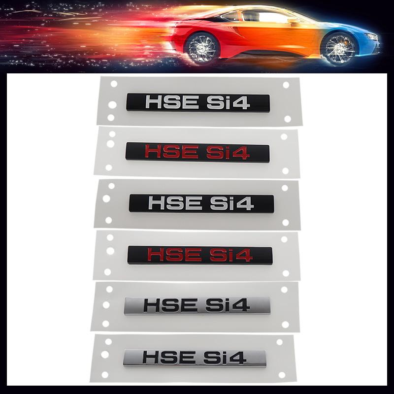 3D Premium HSE Si4 Edition for England UK SUV Off Road car Engine Hood Fender trunk Tail Rear Decal Emblem Badge Sticker