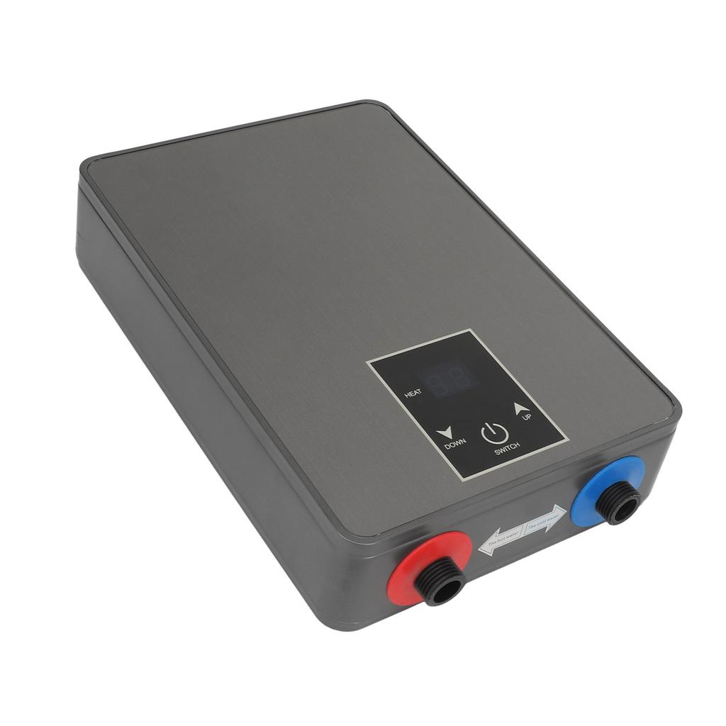 5.5KW 220V Electric Hot Water Heater Manual Adjustment IPX4 Instant Hot Water Heater for Kitchen