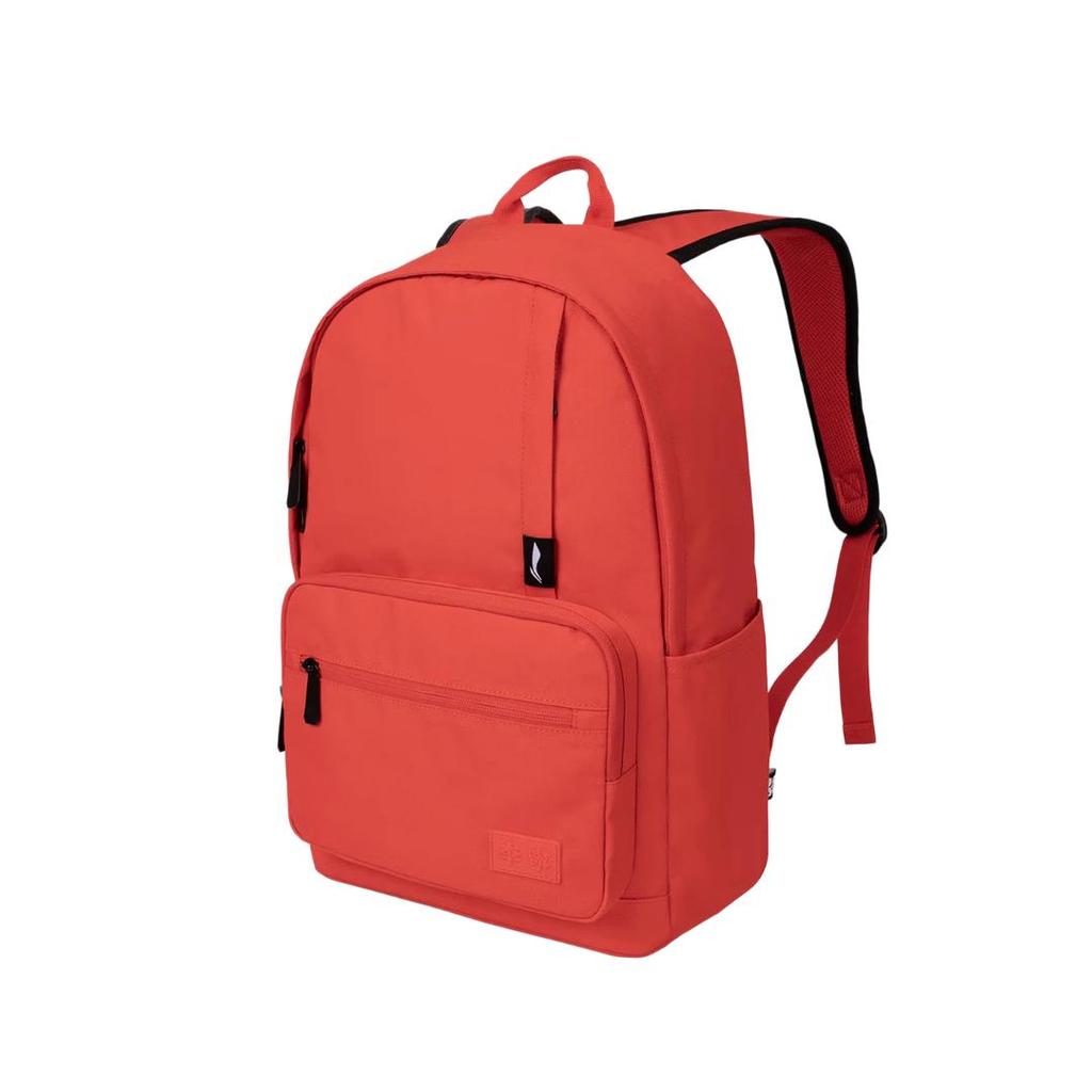 Li-Ning Travel Backpack, Large Capacity, Sport Bag, Laptop Bag, Red, One Size