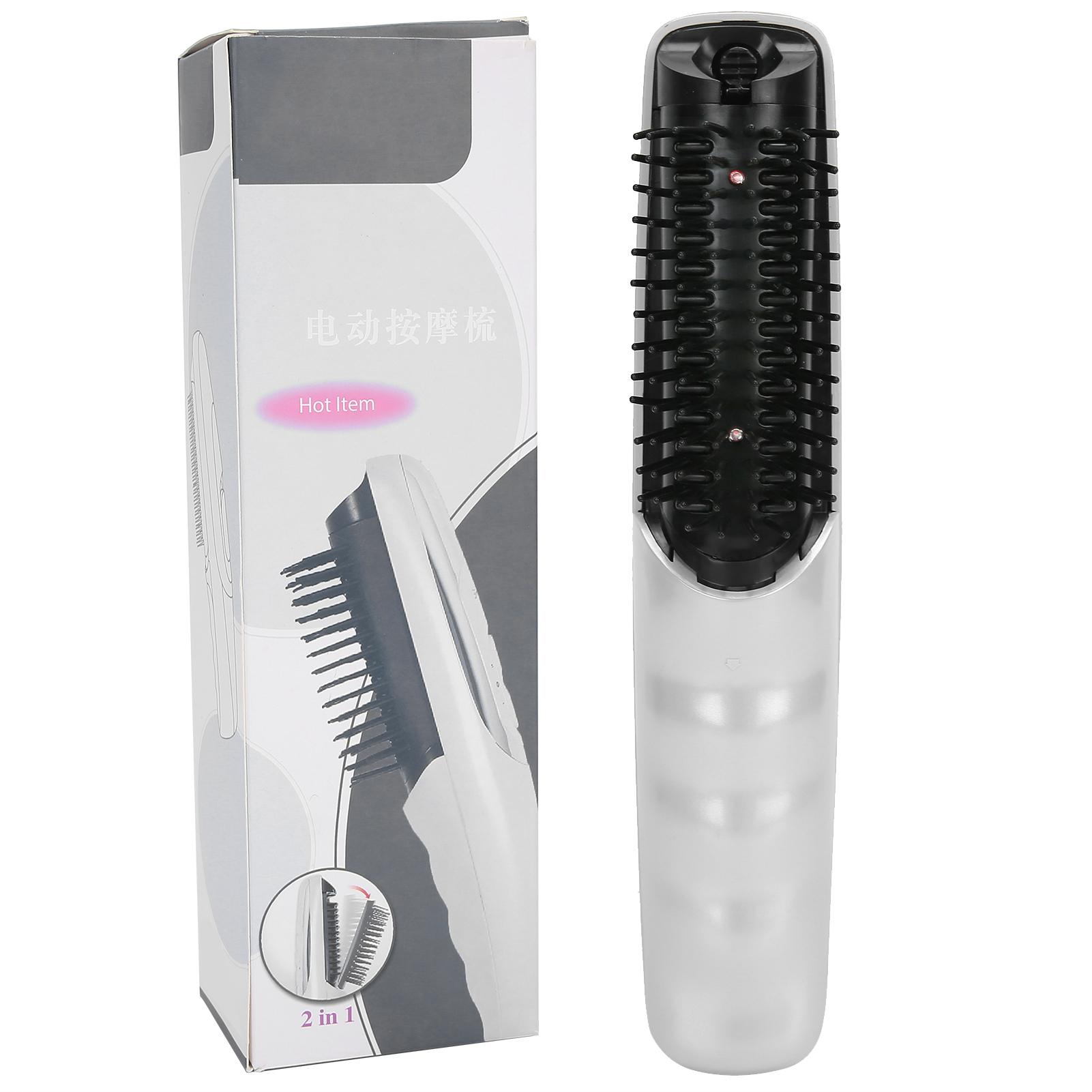 

Electric Massage Comb Portable Red Light Heating Therapy Hair Care Scalp Massager