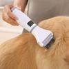 Wiederaufladbarer Flohkamm für, Haarpflegewerkzeug für Haustiere mit feinen Zähnen zur Flohentfernung, Hund und Hundefriseur, US-Version
