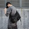 Borse Tote a Tracolla Messenger Gotiche Nere per Uomo e Donna Borse a Spalla in Nylon