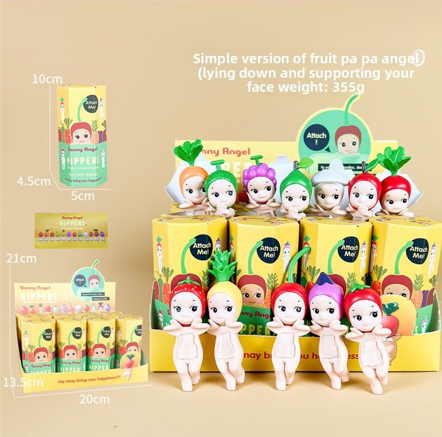 

Flower Sonnyangel Vegetable Fruit Themewith Face Support Posture Car Ornament StyleF