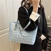 Sweet Bow Print Shoulder Bag Large Capacity Trendy Women'S Handbag Tote Underarm Bag  Travel Storage Bag Birthday Gifts