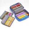 High Capacity Pen Case Multifunctional Pen Pouches 72 Slots Colored Pencil Bag With 2 Removable Sleeves Portable Pen Bag
