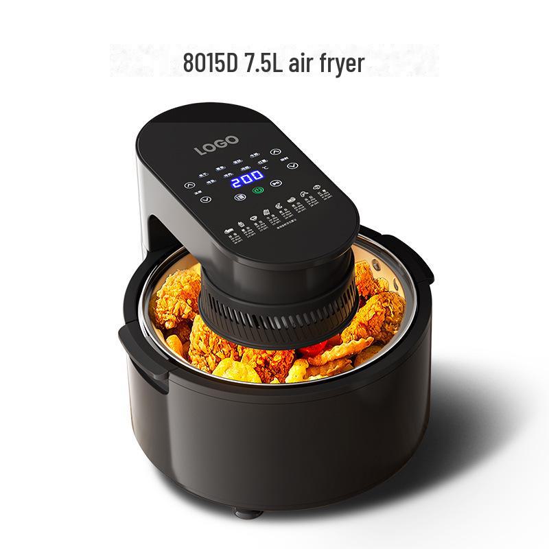 Large Capacity Touchscreen Air Fryer with Transparent Design
