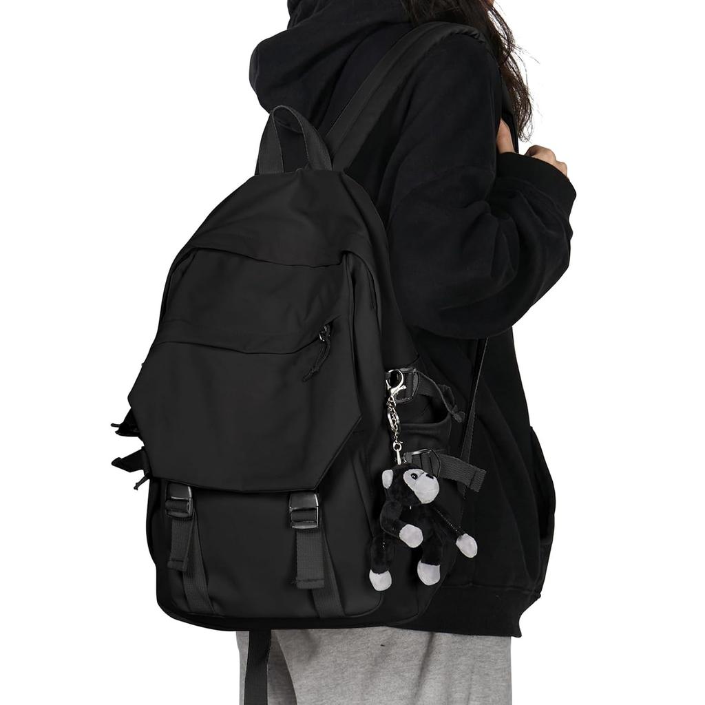 SEAFEW Backpack Korean Womens Large Capacity Lightweight Stylish Double Shoulder Bag Durable High School Student Elementary Girl Commuting