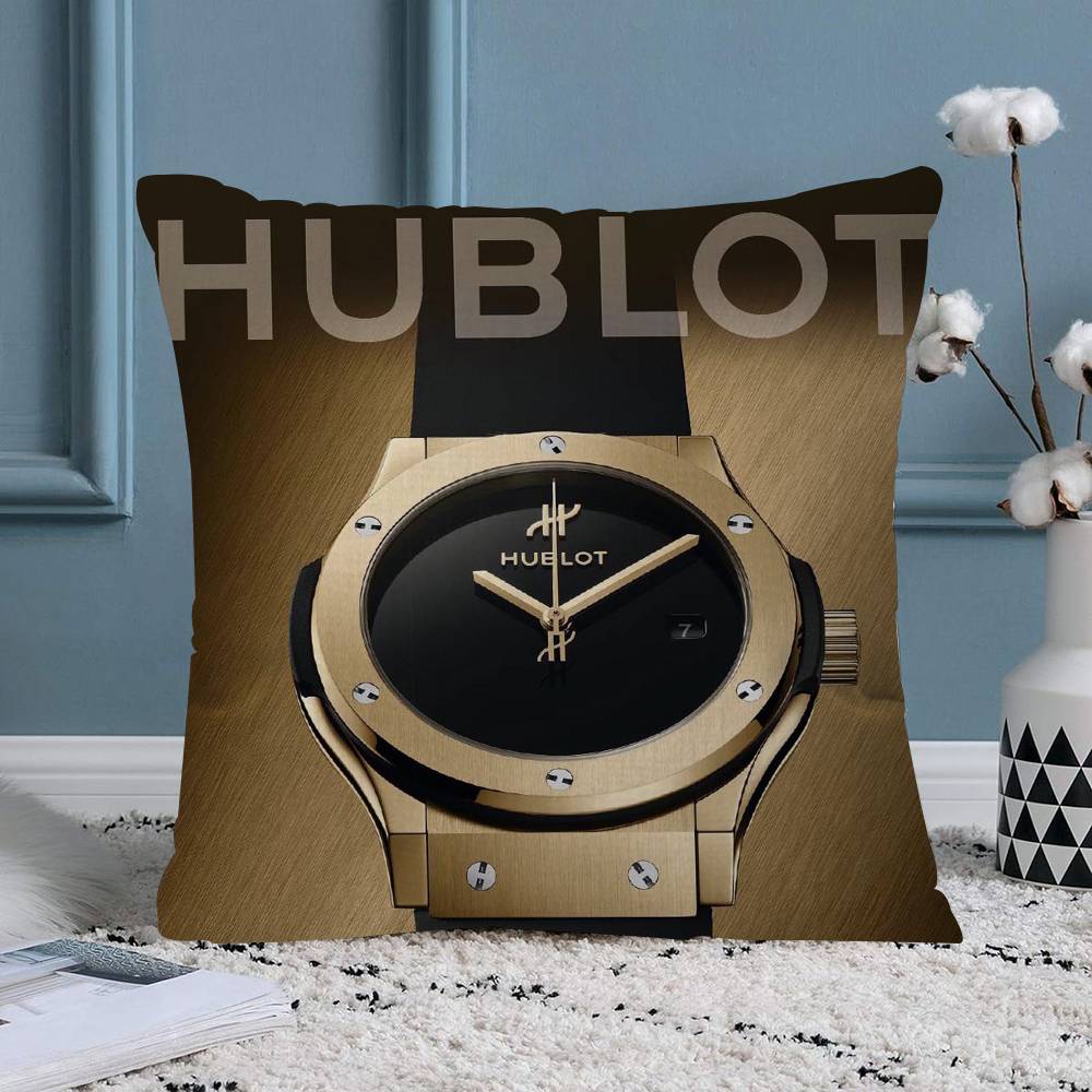 Luxury Watches for Men and Women HHublots Pillowcase Toon Gift Cushion Cover Bedroom Home Sofa Chair Seat Decor Pillow Case