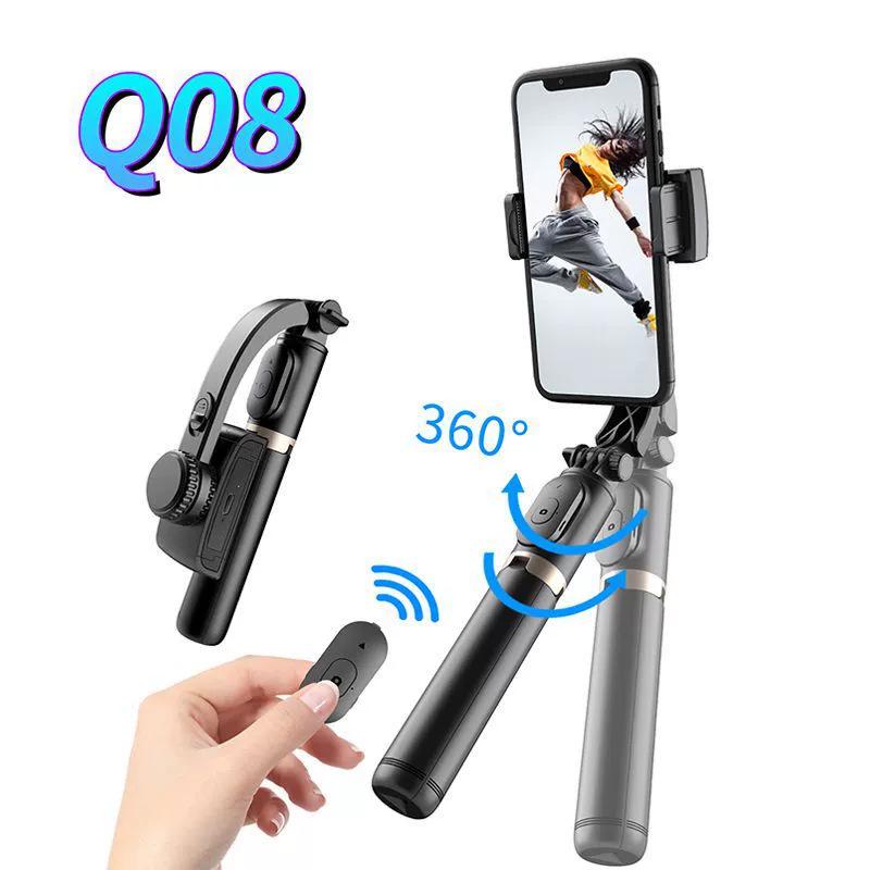 Q18 Επεκτάσιμο Κινητό Gimbal Selfie Stick με Αντικραδασμική Λειτουργία, Παρακολούθηση Προσώπου AI και Επιτραπέζια Βάση