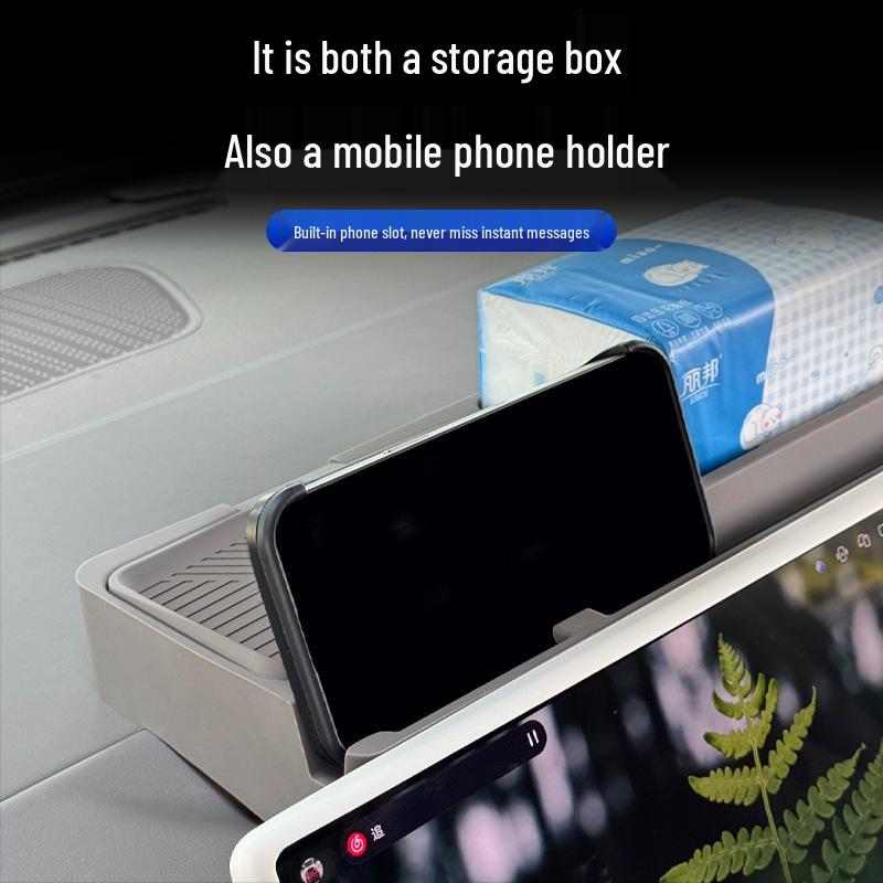Storage Box for Weipai Gaoshan 7/8/9 Central Console, Mobile Holder, Tissue Box, and ETC Bracket