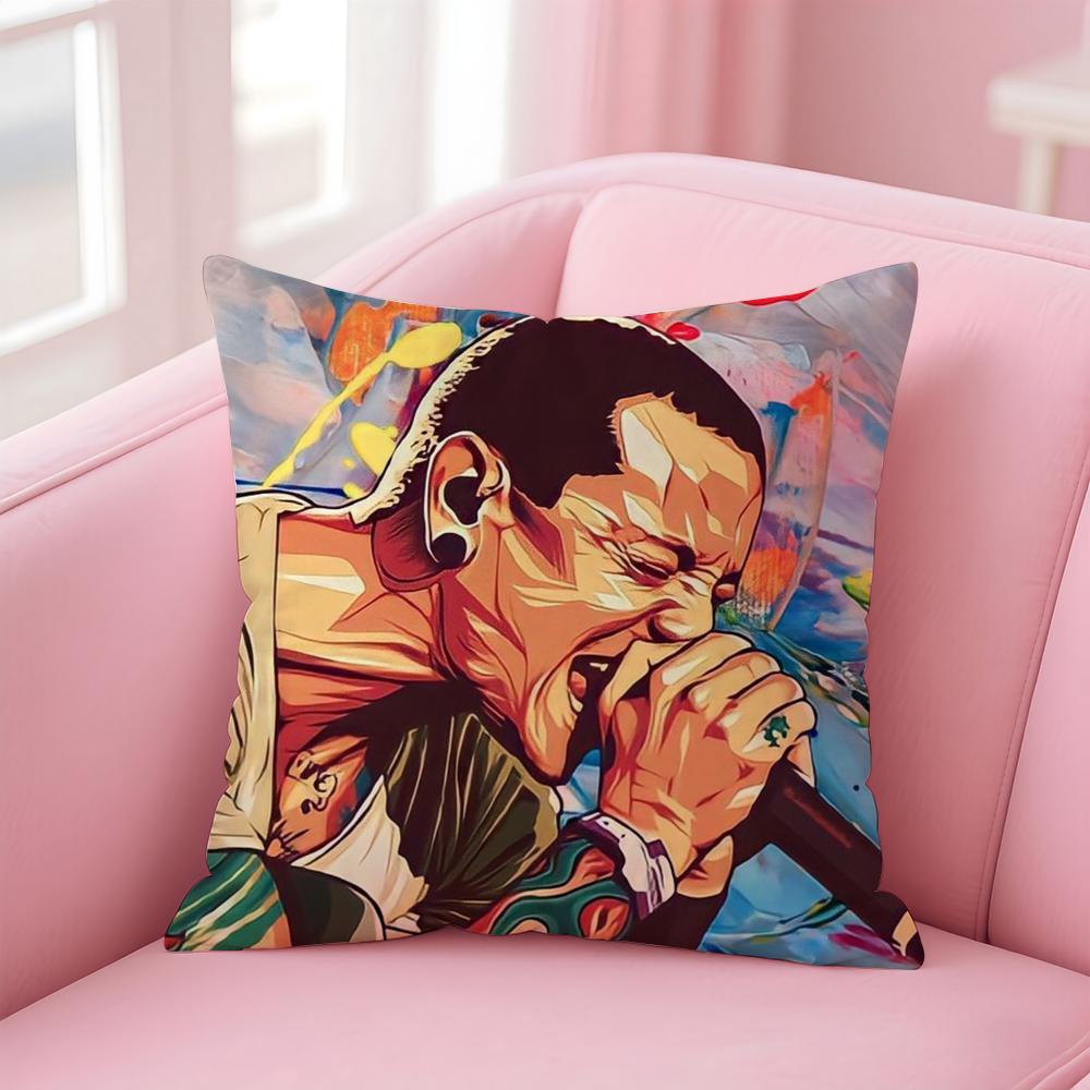 Singer C-Chester Benningtons Cushion Cover Comfortable Reversible Pillow Cover Ideal For Car Sofa Bedroom & Beyond