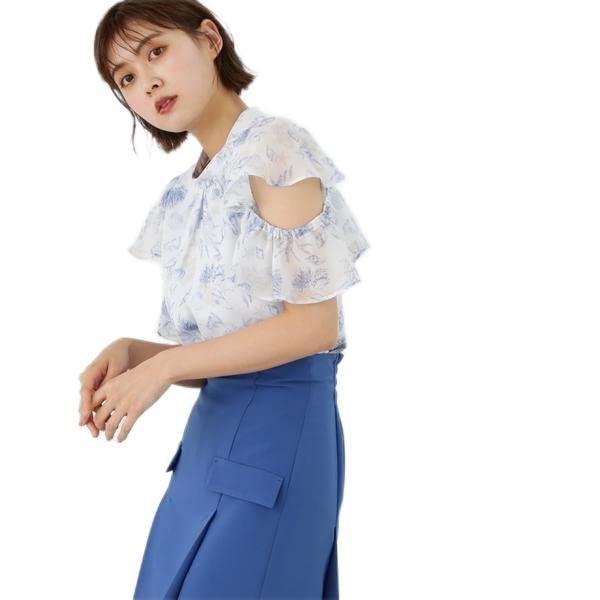 

Jill by Jill Stuart Women s Cherjui Print Blouse, Blue