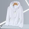 Unisex Ice Silk Hooded Jacket with Quick-Dry and Sun Protection Features